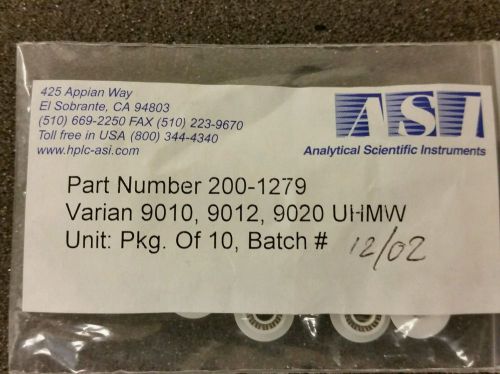 ASI 200-1279 Piston Seal Varian 9010, 9012, 9020, 220, 230, 240, UHMW. NIP