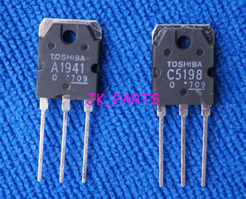 5pair(10pcs) Original 2SA1941 &amp; 2SC5198 TOSHIBA Transistor A1941 &amp; C5198