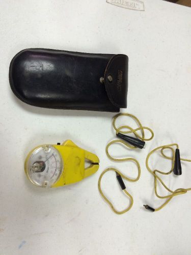 Vintage Amprobe  Clamp On Model 100 A.C. Volt-Ammeter