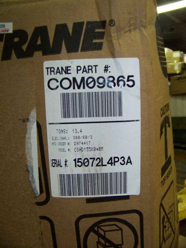 Trane Compressor 13.4 Ton 380 Volt 60 Hz 3 Phase Model # CSHD155K0*0M COM09865