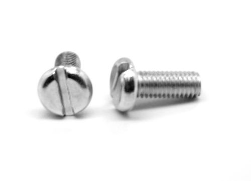 #10-32 x 1&#034; (ft) fine machine screw slot binder undercut zinc plated pk 50 for sale