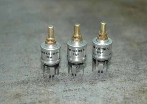 Variable capacitors HI-Q 25pF NEW - LOT of 3