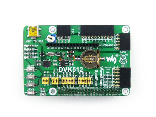DVK512 GPIO Shield board for Raspberry Pi Model A+ B+ 2 B  3B Various Interface
