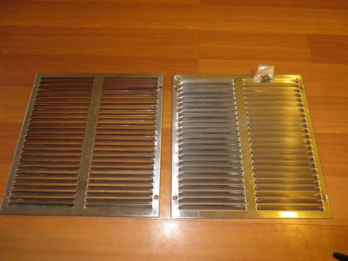 Scotsman Ice machine Grilles 12&#034; by 13&#034; Stainless Steel used. Two included