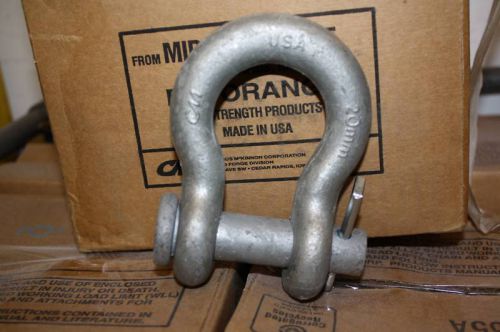 LOT OF 10 NEW CM SHACKLE ANCHOR 3/4&#034; GALV 3/4T WL4 4
