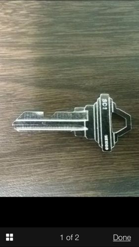Lockout key schlage c / sc1 / sc4 - lock out / killer key blank disables lock for sale