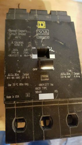 EDB34030 30 amp Square D breaker