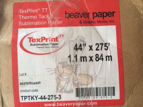 TexPrint Sublimation Paper 44&#034;x275&#039; Thermo Tack Adhesive