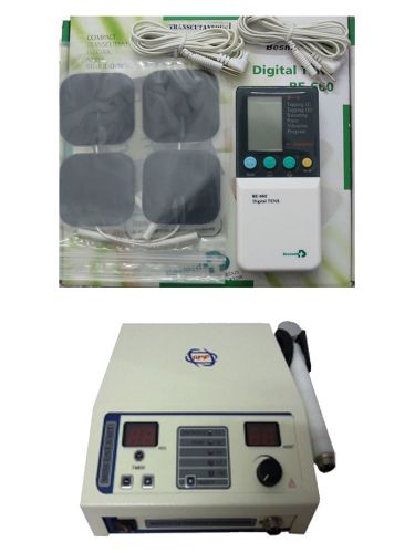 Best acco combo of Pocket 2 channel TNS &amp; Digital Ultrasound Electrotherapy Unit