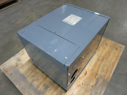 Ge 25 kva 600 to 120/240 9t21b9114 single phase wall mount transformer v for sale