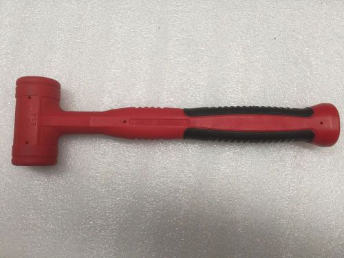 New Snap-on HBFE16 soft grip red dead blow 16 ounce hammer