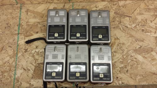 Industrial Scientific tmx 412 Gas Detector lot with Charger