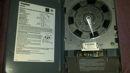Torx 7day timer with reserve power