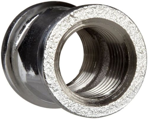 Chrome plated brass pipe fitting coupling  1/2&#034; npt female for sale