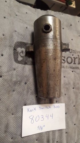 Kwik switch 300 #80344 5/8&#034; end mill holder for sale