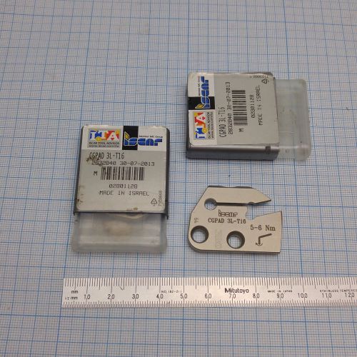 Iscar Adapter CGPAD 3L-T16 for use with GIP/GIF/GIM groove-turn carbide inserts