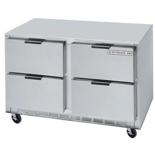 Beverage-air ucfd60a-4 60&#034; undercounter freezer with 4 drawers 17.1 cu. ft. for sale