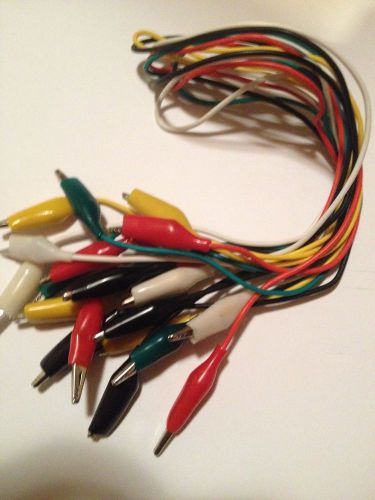 Alligator lead Connector Cords Set of 10
