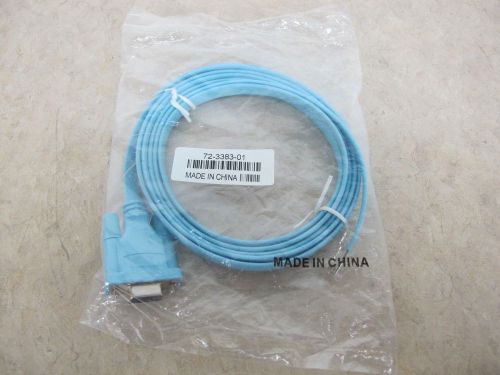 Cisco Serial Console Cable DB9 to RJ45 Router 9-pin Baby Buel NEW &amp; Sealed