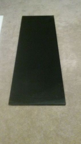 Hdpe (high density polyethylene) black plastic sheet 3/8&#034; x 12&#034; x 24&#034; for sale