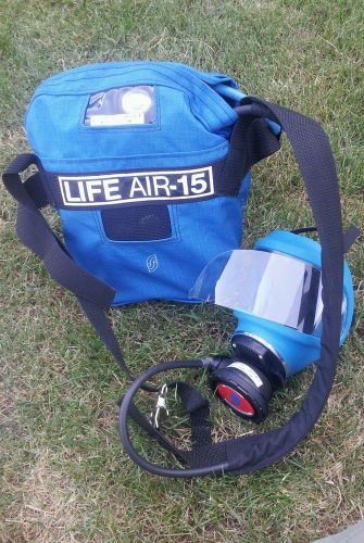 Respiratory Systems Inc Life Air-15 15-Minute Pressure Demand Mask &amp; Dual Tank