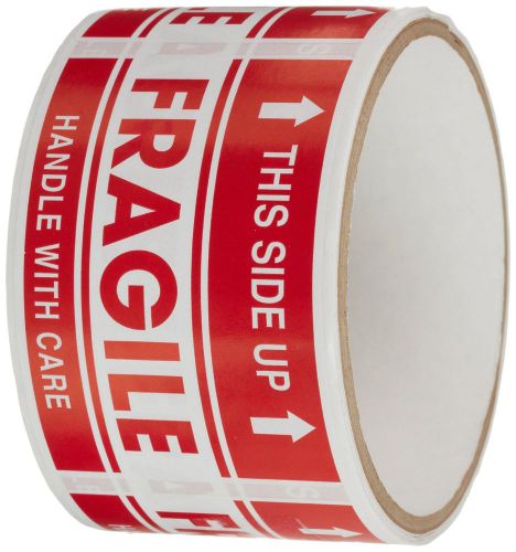 Tapecase &#034;fragile this side up&#034; label - 50 per pack (1 pack) for sale