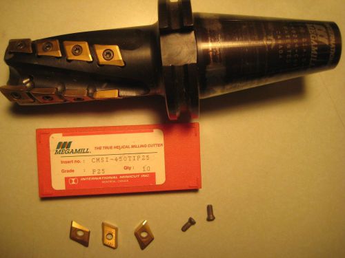Minicut megamill mi-48254 cat40v indexable milling cutter end mill for sale