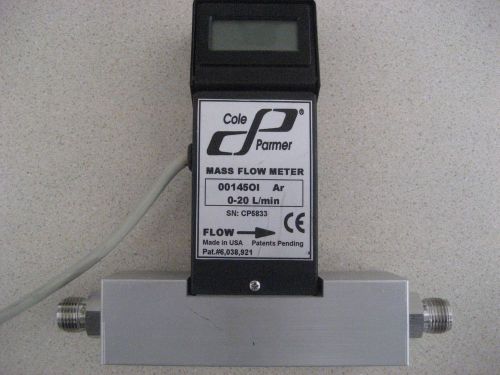 Cole Parmer Mass Flow Meter 0-20L/min