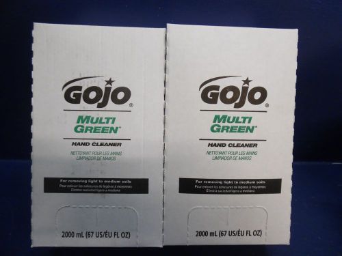 2 x 2000 mL Gojo Pro TDX Multi Green Hand Cleaner w/ Scrubbing Particles 7265