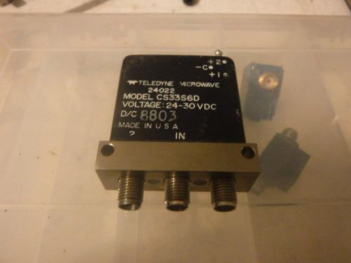 Teledyne  SPDT  Microwave Switch SMA, 18GHz, 28V