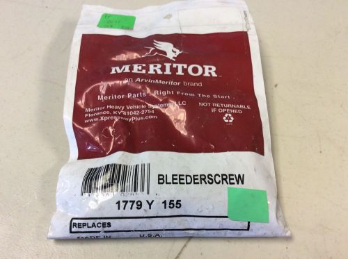 Meritor 1779Y155 Bleeder Screw 1779 Y 155 Bag of 10