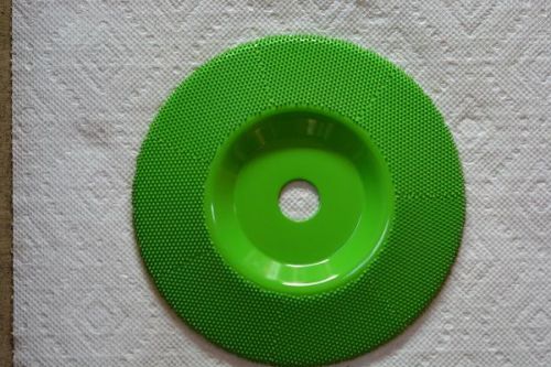 Sanding disc’s (flat face)) sd790 7/8 bore green coarse 7 inch diameter for sale
