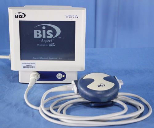 Bis Vista Aspect BisX Bispectral Index Monitor Anesthesia Brainwave - Warranty