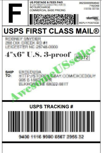 2x350 pcs 4x6 Barcode UPS Fedex USPS Best Direct Thermal Labels Zebra 2844#1B