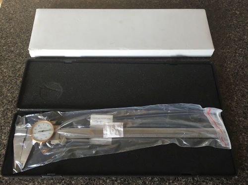 SHARS 12&#034; .001 Premium Series Shock Proof Stainless Steel Dial Caliper NEW