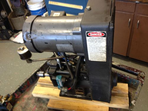 Hause, model 2293, Self Feed Drill Unit, air/oil feed, electric motor rotated