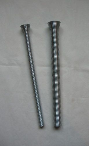 Set (2) tube bending springs for 3/8&#034; od &amp; 5/8&#034; od soft copper / aluminum tubing for sale