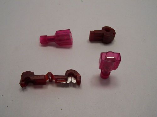 Red t-tap connectors 22-16 gauge - lot of 10 for sale