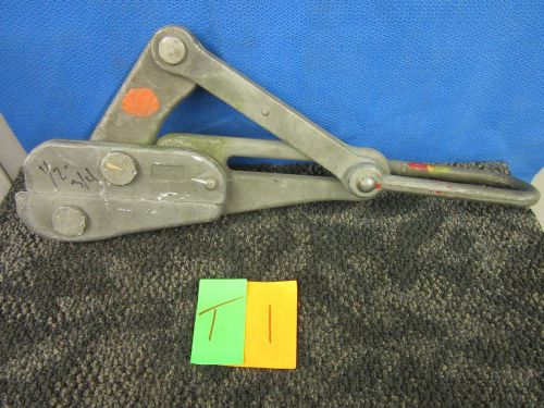 Klein chicago wire cable puller tugger grip jaw 1628 16 steel used for sale