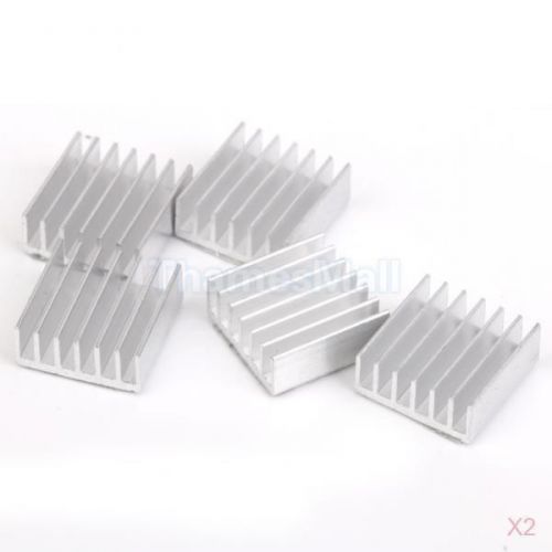 10pcs heat sink 14x14x5mm aluminum cooling fins for raspberry pi/ fpga/mcu for sale