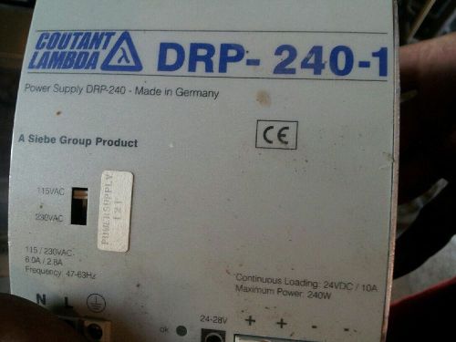 Coutant Lambda DRP-240-1 Power Supply