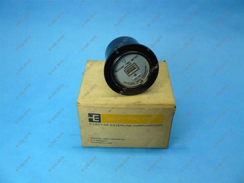 ITC Industrial Timer Corp C2F Running Elapsed Time Meter 120 VAC NOS