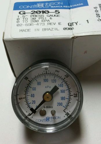 G-2010-5 Johnson Controls 1.5&#034; Pressure Guage