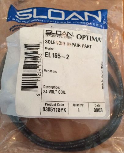 Sloan 0305118PK EL165-2 Solenoid Repair Kit 24V Coil