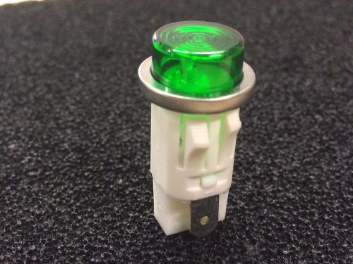 Chicago mini 1052qc5 lamp indicator neon green 125v 10 pcs for sale