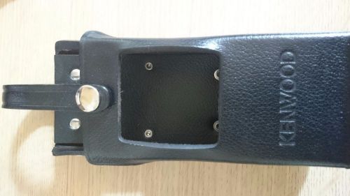 Kenwood Leather Radio Belt Case Holster