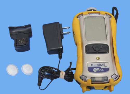 RAE PGM-6248 MultiRAE-Pro Monitor &amp; CO LEL H2S SO2 Sensoe &amp; Charger / Warranty