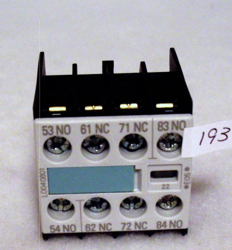 Siemens  3RH1911-1FA22  Limit Switch
