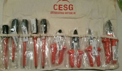 CESG 1000V Electrical Tool Kit, 9 Pieces Not Klein