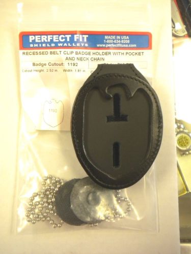 Clip on Badge Holder for NCIS Badges 1192 by Perfect Fit